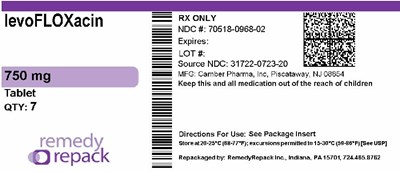 levoFLOXacin 750mg 70518 0968 02